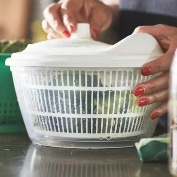 Like New: Ikea Salad Spinner white UPPFYLLD - Picture 2 of 11
